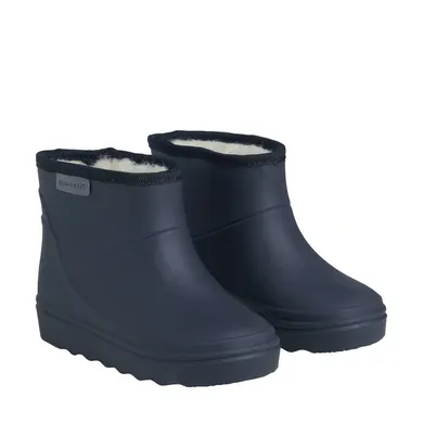 Gummistiefel, EN FANT, Blau – Besonderheit: mit einer Wollmischung gefüttert, die zusammen mit der Aluminiummembran in der Sohle dazu beiträgt, die Füße warm zu halten