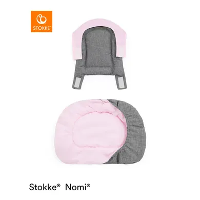 Hochstuhl Zubehör, STOKKE, Pink – Besonderheit: kompatibel mit allen Stokke® Nomi® Stühlen
