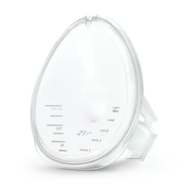 Milchpumpen, medela, Transparent – Besonderheit: Ersatzbrusthauben für Medela Milchpumpen mit Hands-free Auffangschalen