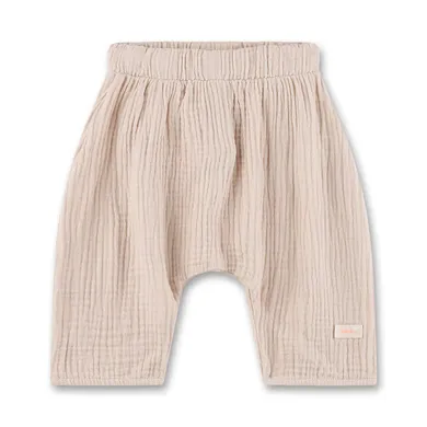 Musselin Hosen, Sanetta, Beige – Besonderheit: aus 100% Baumwolle