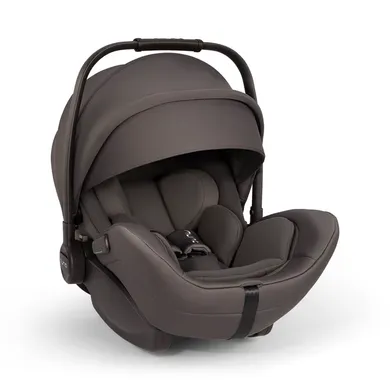 Babyschalen 0-13 kg, Gruppe 0+, nuna, Grau – Besonderheit: zweifach verstellbarer Neigungswinkel, darunter eine flache 157°-Liegeposition