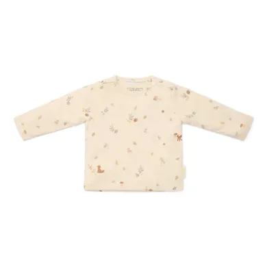 Langarmshirts, LITTLE DUTCH, Beige – Besonderheit: aus Baumwolle
