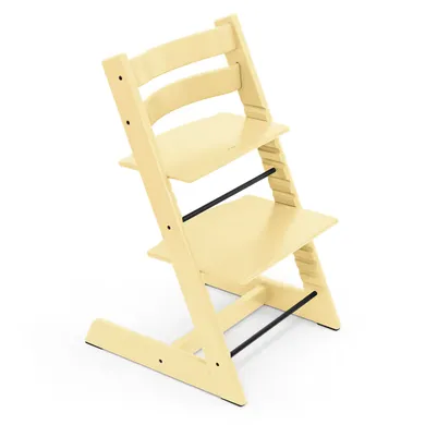 Treppenhochstühle, STOKKE, Gelb – Besonderheit: aus europäischem Buchenholz