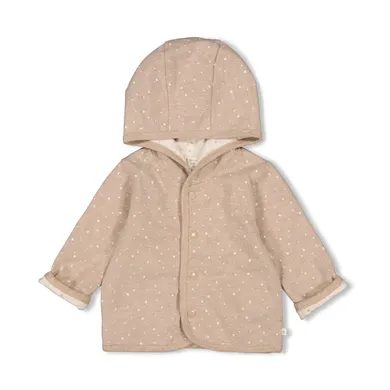 Sweat-, Fleece- & Strickjacken, FEETJE, Beige – Besonderheit: aus 75% Baumwolle