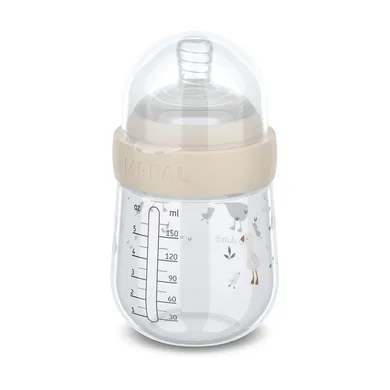 Babyfläschchen, MEPAL, Beige – Besonderheit: fasst ca. 165 ml
