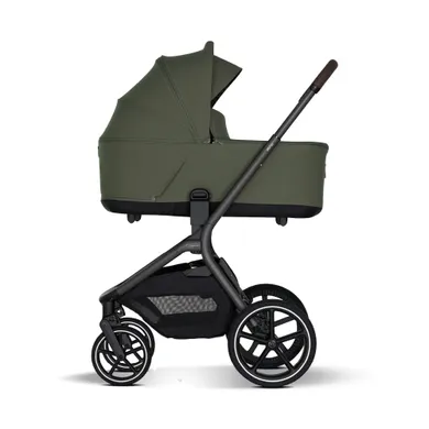 Kombi-Kinderwagen, My junior, Grün – Besonderheit: flexible Sitzhöhe