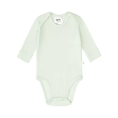 Langarmbodys, LÄSSIG, Grün – Besonderheit: aus TENCEL™ Lyocell