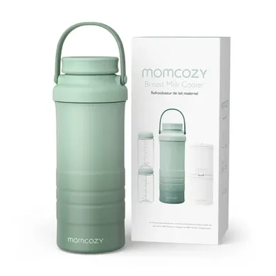 Flaschenzubehör, momcozy, Grün – Besonderheit: 24h+ Langzeit Kühlung von Muttermilch
