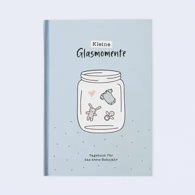 Kinderbücher, Odernichtoderdo, Blau – Besonderheit: zum Dokumentieren der wichtigsten Entwicklungsschritte in den ersten 12 Monaten deines Babys