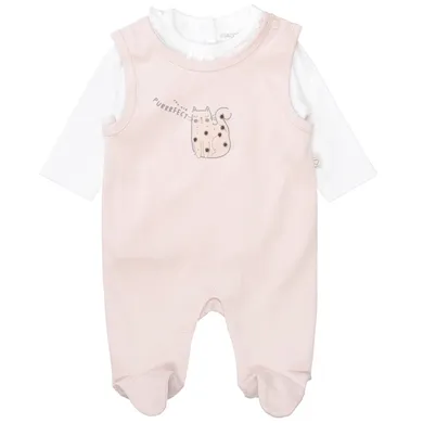 Strampler, STACCATO, Pink – Besonderheit: Set bestehend aus Strampler und Langarmshirt