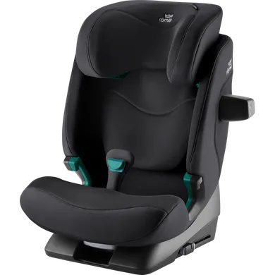 Kindersitze 15-36 kg, Gruppe 2/3, Britax Römer, Schwarz – Besonderheit: mit nur zwei Klicks ist der SAFEFIX dank ISOFIX Konnektoren installiert, während Anzeigen die korrekte und sichere Befestigung bestätigen