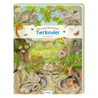 Kinderbücher, ess!inger, Grün – Besonderheit: naturnahe Wimmelbilder