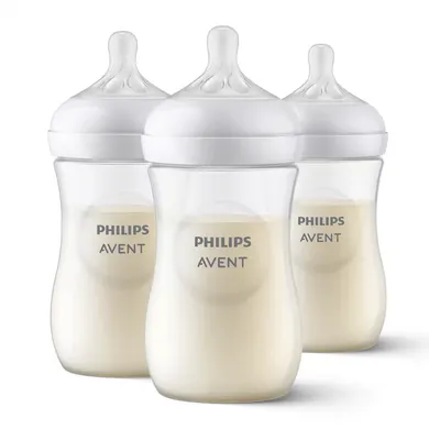 Babyfläschchen, PHILIPS AVENT, Transparent – Besonderheit: 3er-Pack