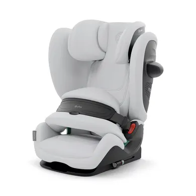 Kindersitze 9-36 kg, Gruppe 1/2/3, cybex, Grau – Besonderheit: integrierter Fangkörper reduziert Nackenverletzungen um bis zu ca. 40%