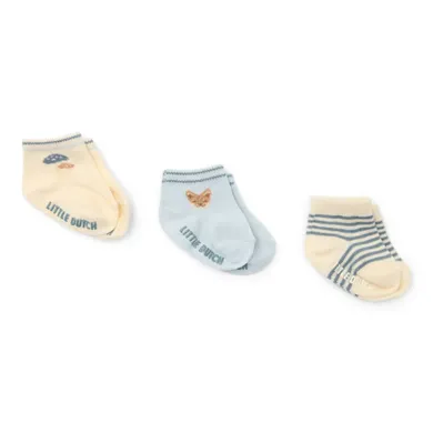 Socken & Strumpfhosen, LITTLE DUTCH, Mehrfarbig – Besonderheit: im praktischen 3er Pack