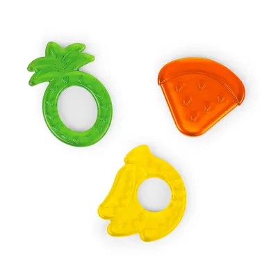 Beißringe, BrightStarts, Mehrfarbig – Besonderheit: Ananas, Banane und Wassermelone