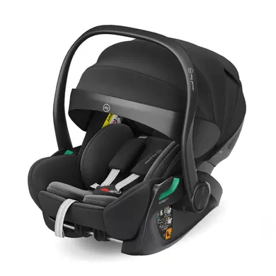 Babyschalen 0-13 kg, Gruppe 0+, My junior, Schwarz – Besonderheit: 3 Liegepositionen & 5-fach verstellbare Kopfstütze