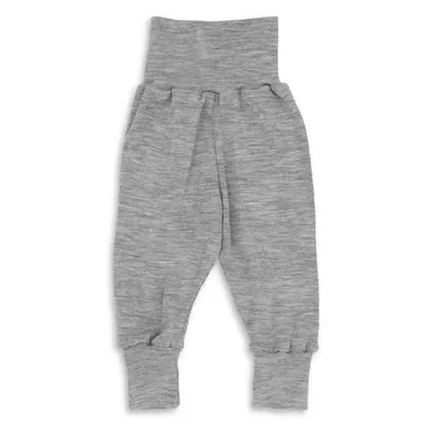 Leggings, ENGEL, Grau – Besonderheit: aus 70% Schurwolle und 30% Seide