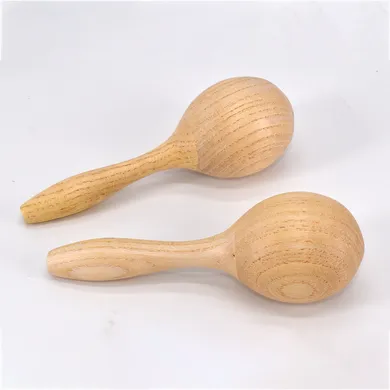 Musikinstrumente, Voggenreiter, Braun – Besonderheit: 2 Maracas aus Holz