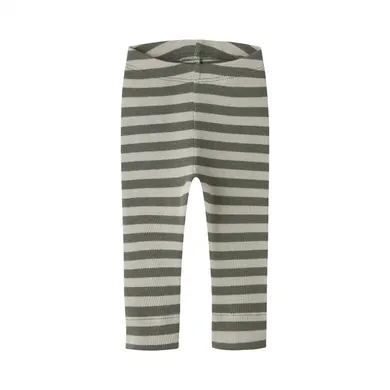 Leggings, name it, Grün – Besonderheit: aus 57% Baumwolle (davon mindestens 50% Bio-Baumwolle)
