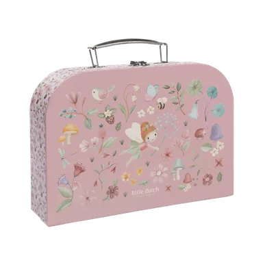 Malen & Kneten, LITTLE DUTCH, Pink – Besonderheit: mit Schablonen, Sticker, Kreiden, Stempel, Malkarten und Washi-Tape