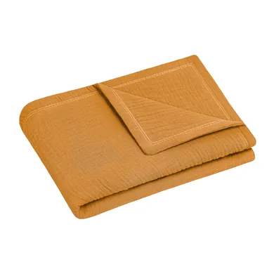 Kuscheldecken, Zöllner, Braun – Besonderheit: aus 100% Baumwollmusselin
