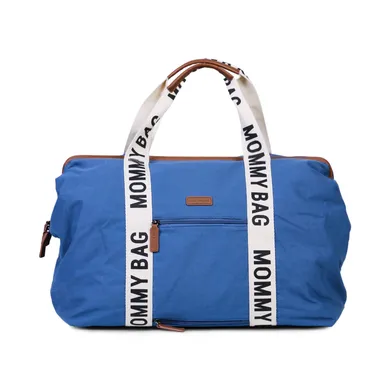 Wickeltaschen, CHILDHOME, Blau – Besonderheit: inklusive Wickelunterlage & Schultergurt