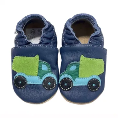 Krabbelschuhe, HOBEA, Blau – Besonderheit: federleicht, gute Passform
