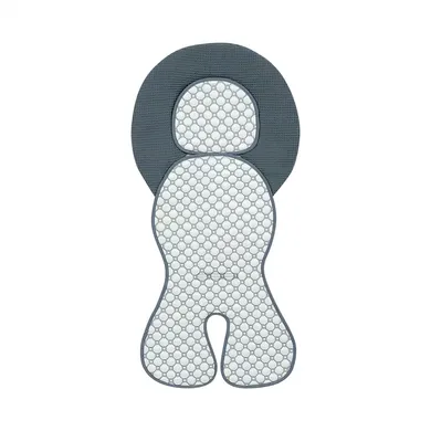 Bezüge & Auflagen, odenwälder, Grau – Besonderheit: Sitzauflage für Babyschalen (Autokindersitze der Gruppe 0)