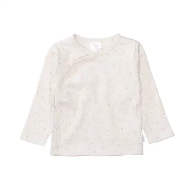 Wickelshirt, LITTLE ONE, Beige – Besonderheit: aus 95% Bio-Baumwolle
