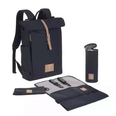 Wickeltaschen, LÄSSIG, Blau – Besonderheit: zahlreiche Staufächer