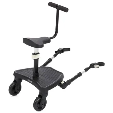 Buggyboards, LITTLE ONE, Schwarz – Besonderheit: höhenverstellbarer & abnehmbarer Sitz inkl. Abdeckstoppel