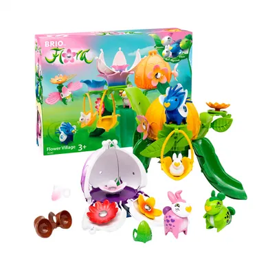 Spielfiguren, Ravensburger, Mehrfarbig – Besonderheit: enthält 4 bezaubernde Spielfiguren aus der BRIO Flora-Welt und weiteres Zubehör