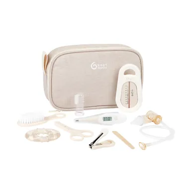 Körperpflege, babymoov, Beige – Besonderheit: Set enthält 9 praktische Accessoires