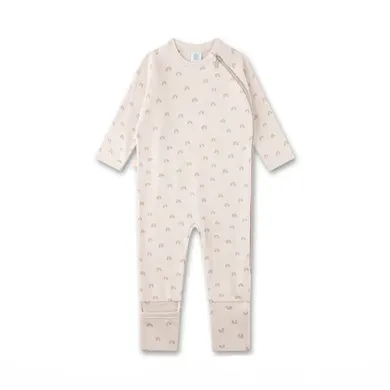 Einteiler, Sanetta, Beige – Besonderheit: aus 100% Baumwolle