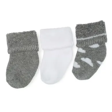 Socken & Strumpfhosen, LITTLE ONE, Grau – Besonderheit: praktischer 3er-Pack