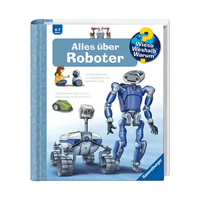 Kinderbücher, Ravensburger, Mehrfarbig – Besonderheit: spannende Erklärungen und faszinierende Fakten über Roboter