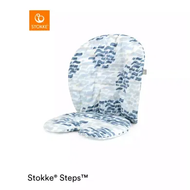 Hochstuhl Zubehör, STOKKE, Blau – Besonderheit: weich gepolstert und extra komfortabel