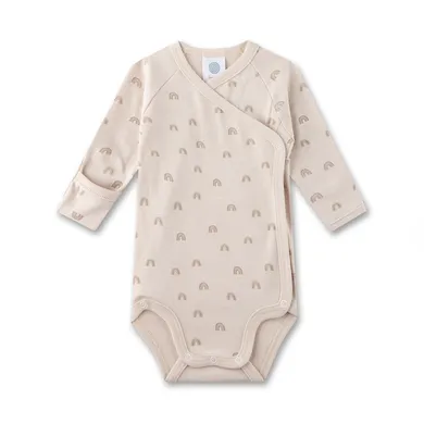 Wickelbodys, Sanetta, Beige – Besonderheit: aus 100% Baumwolle