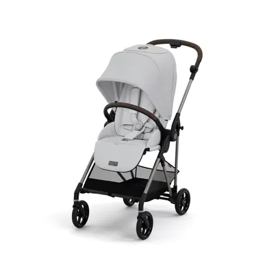 Kombi-Kinderwagen, cybex, Grau – Besonderheit: ultra leichter Stadtkinderwagen nutzbar ab Geburt bis ca. 3 Jahre (max. 15 kg)