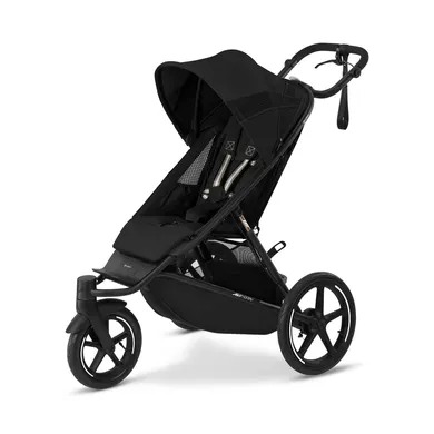 Kombi-Kinderwagen, cybex, Schwarz – Besonderheit: All-Terrain-Bereifung mit luftgefüllten Reifen