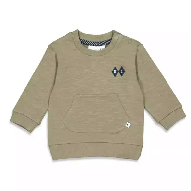 Pullover & Sweatshirts, FEETJE, Grün – Besonderheit: Organic Cotton