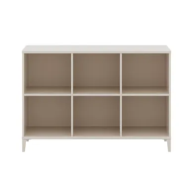 Standregale, Yuny by PAIDI, Beige – Besonderheit: mit 6 Regalfächern