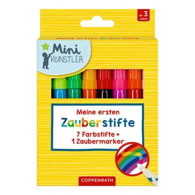 Malen & Kneten, COPPENRATH, Mehrfarbig – Besonderheit: 7 Farbstifte + 1 Zaubermarker
