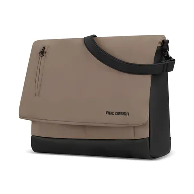 Wickeltaschen grau, ABC DESIGN, Beige – Besonderheit: viele Staufächer innen und außen für optimale Organisation