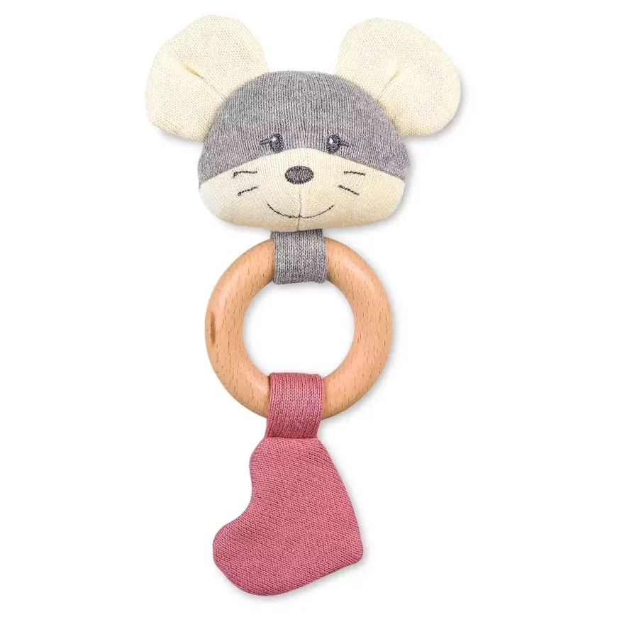 Rasseln & Greiflinge, Sterntaler, Pink – Produktansicht