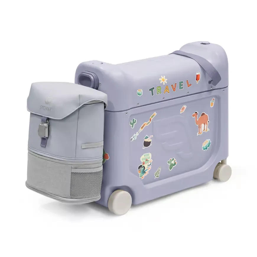 Kinderkoffer, STOKKE, Blau – Produktansicht