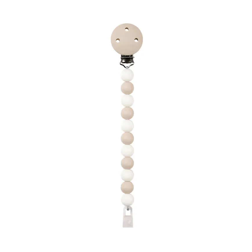 Schnullerketten, Nattou, Beige – Produktansicht