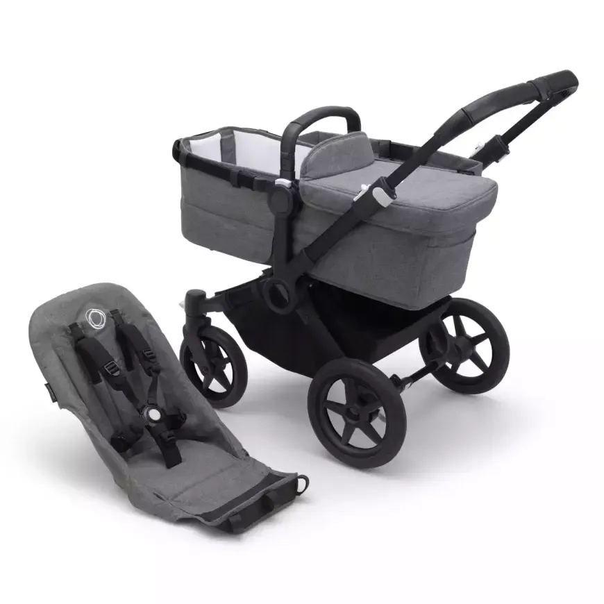 Kombi-Kinderwagen, bugaboo, Grau – Produktansicht