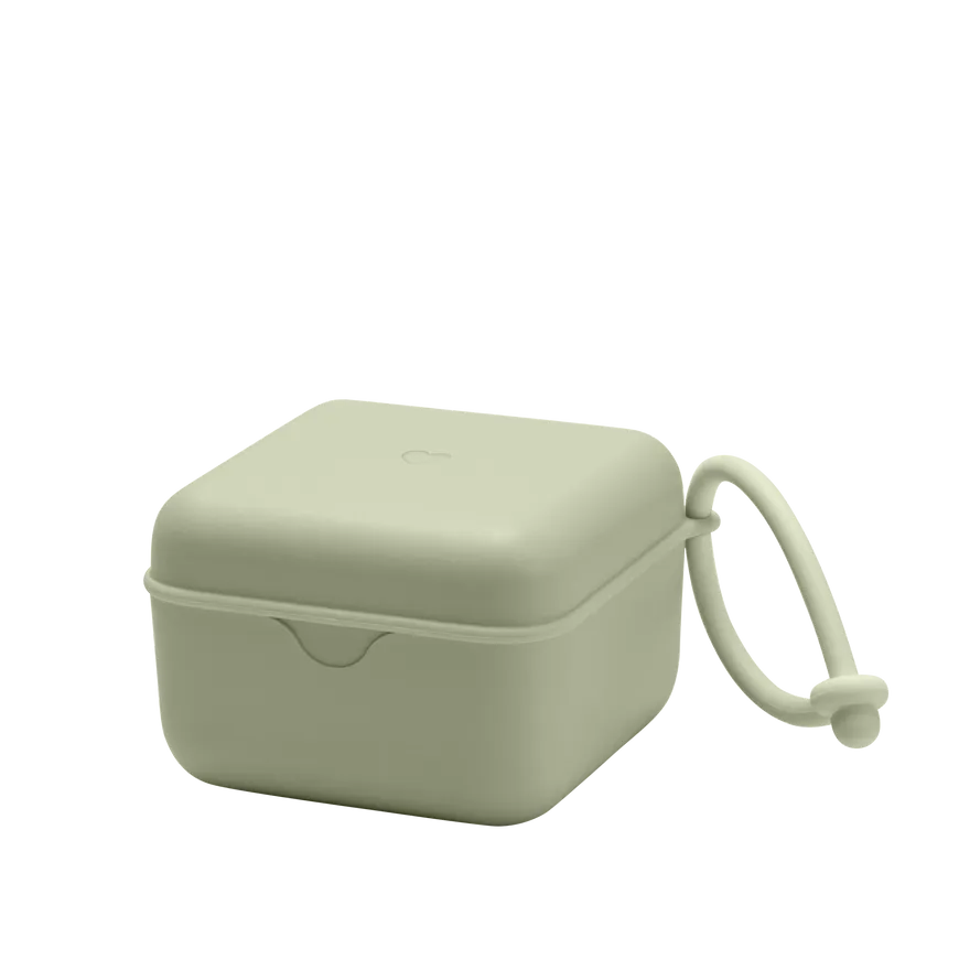 Schnullerboxen, BIBS, Grün – Produktansicht